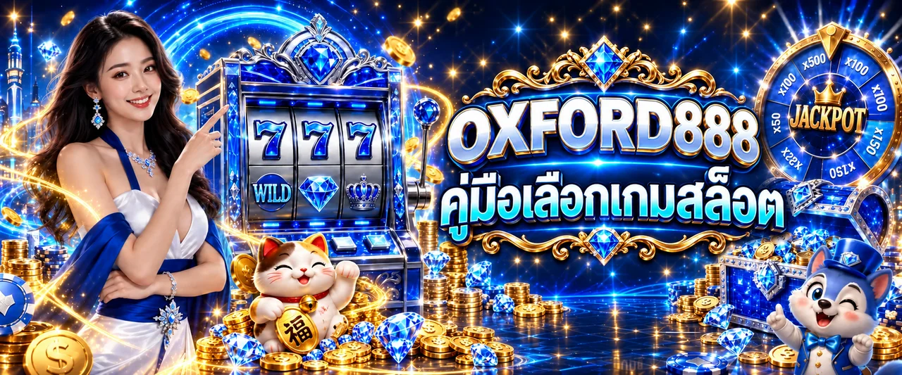 OXFORD888 คู่มือเลือกเกมสล็อตจาก RTP และความผันผวน